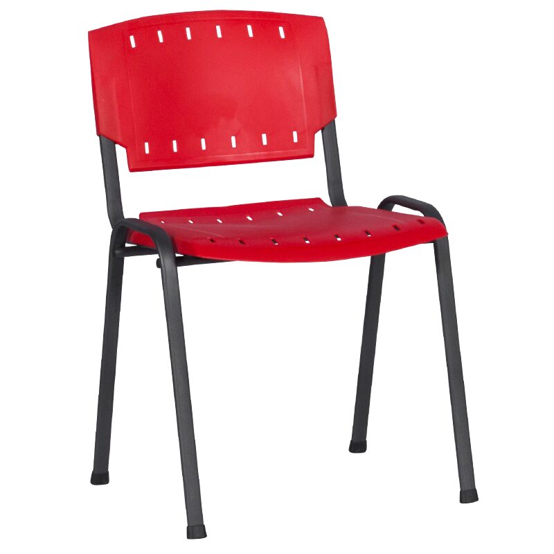 Посетителски стол Prizma – червен