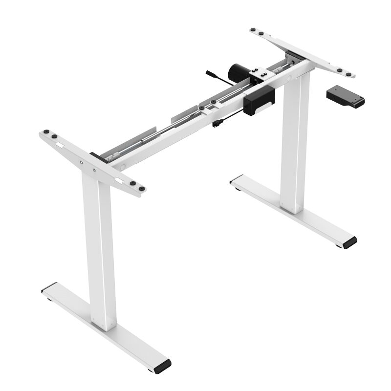 Повдигаща рамка за регулируемо бюро CR-114 F – бяла