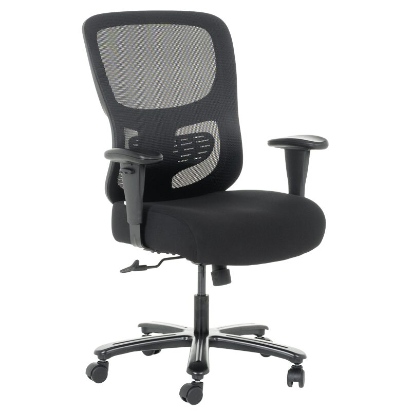 Президентски офис стол ALES – черен