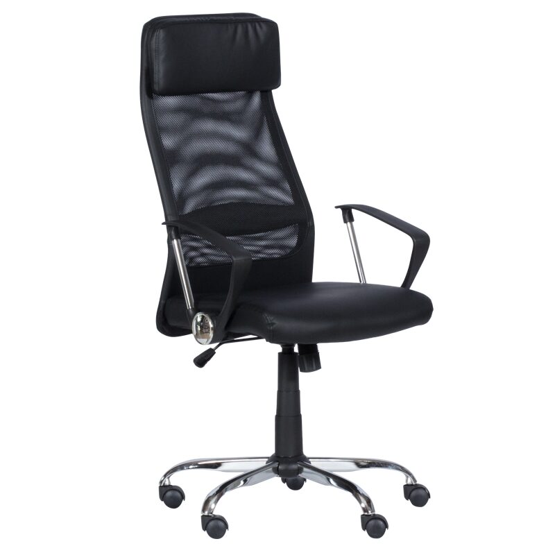 Президентски офис стол 6184 – черен