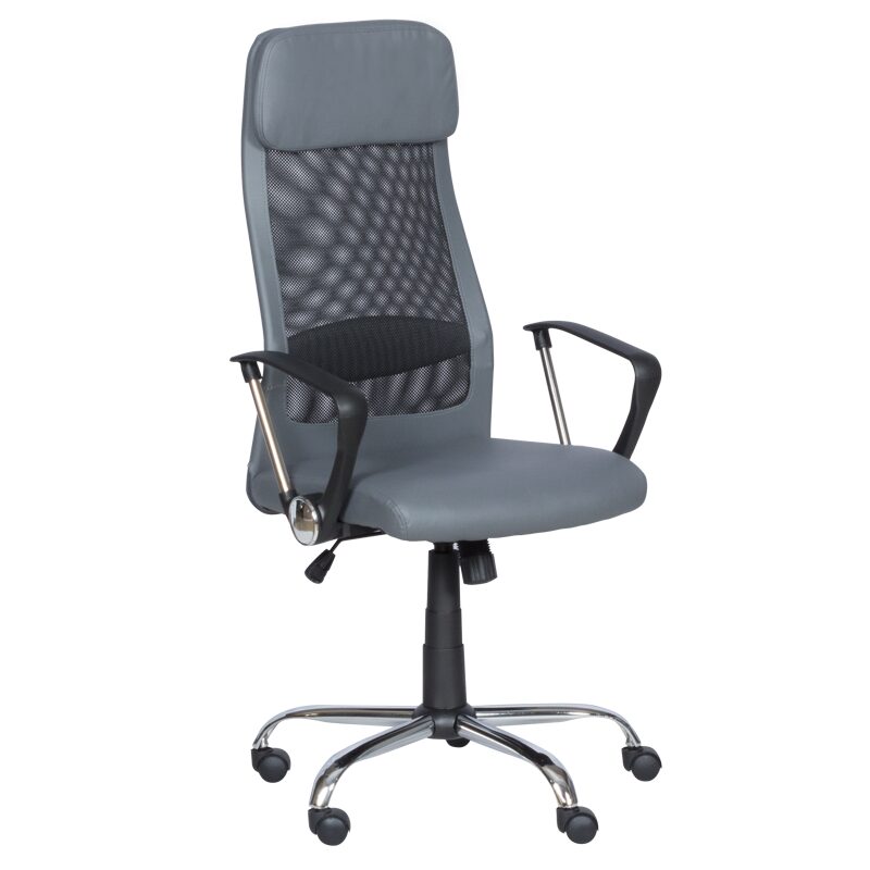 Президентски офис стол 6184 M – сив