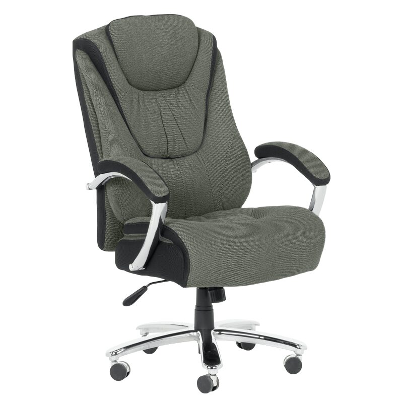 Президентски офис стол 6201 – тъмносив