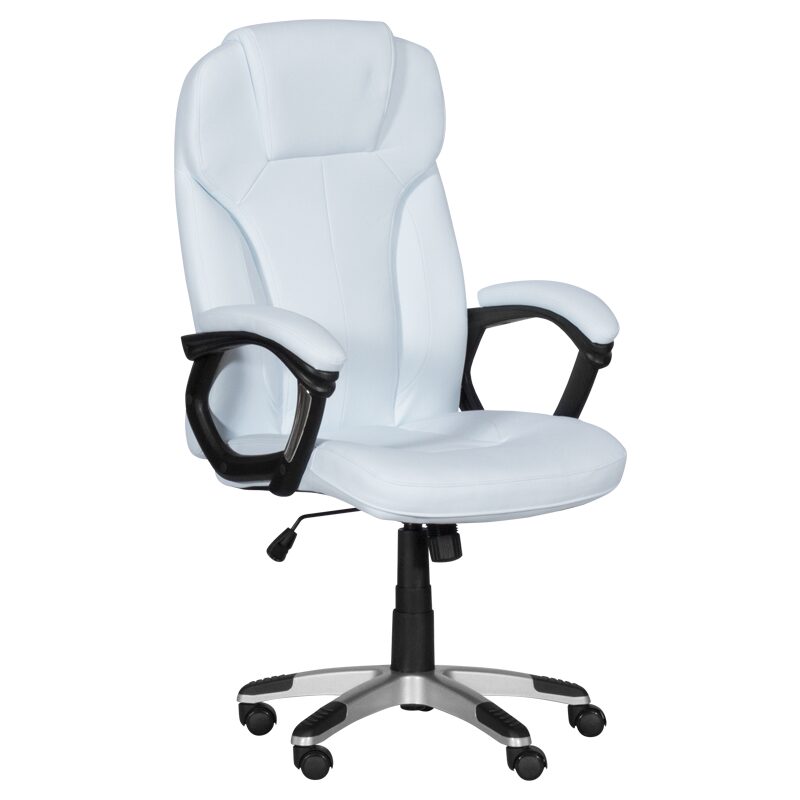 Президентски офис стол 6514 – бял