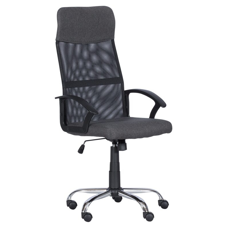 Работен офис стол 6592-1 – сив-черен