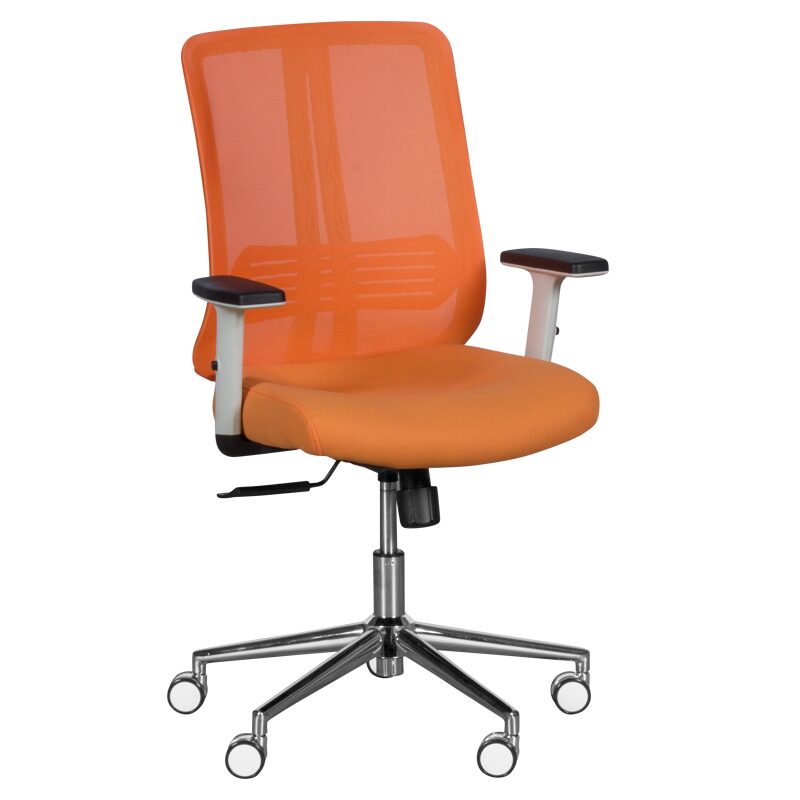 Президентски офис стол LORENA – оранжев