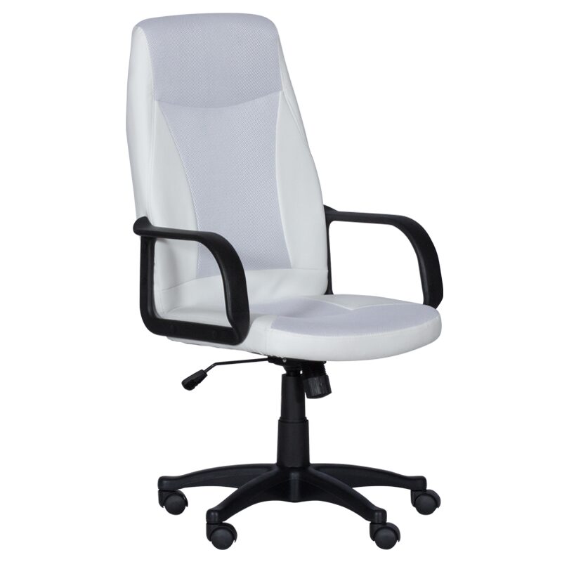 Работен офис стол 6511 – бял