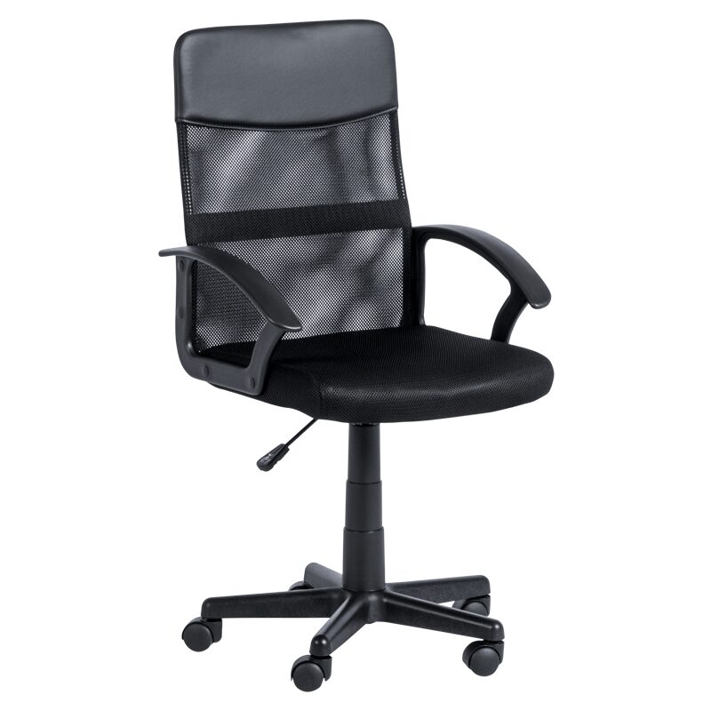 Работен офис стол 7035 М – черен