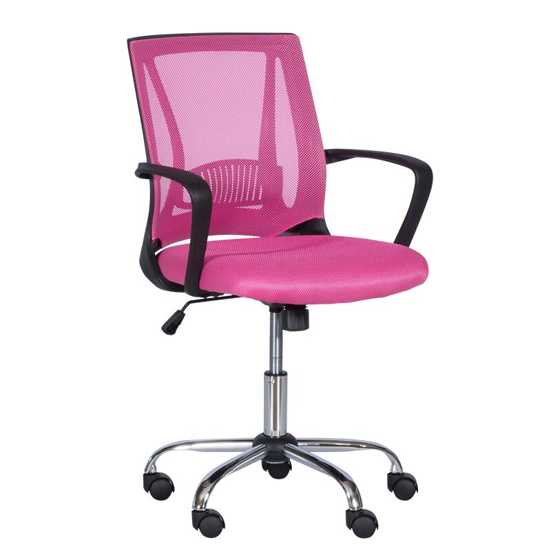 Работен офис стол 7040 – розов