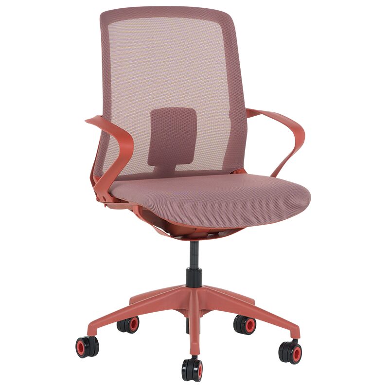 Работен офис стол 7061 – червен