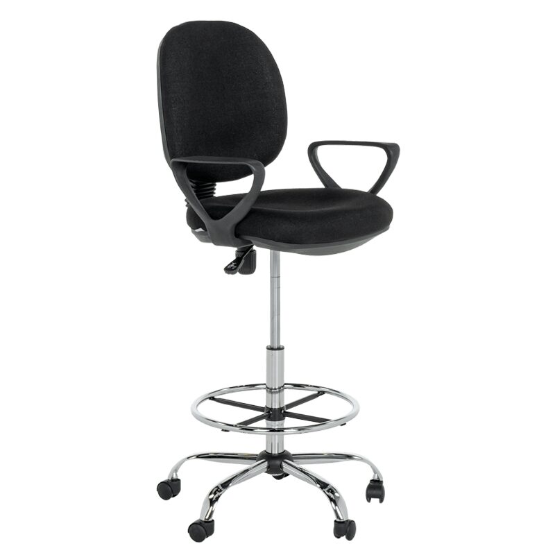 Работен офис стол 7551-2 – черен