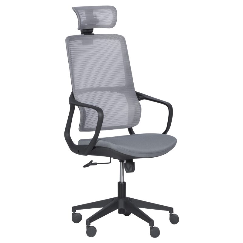 Президентски офис стол 7587 – сив