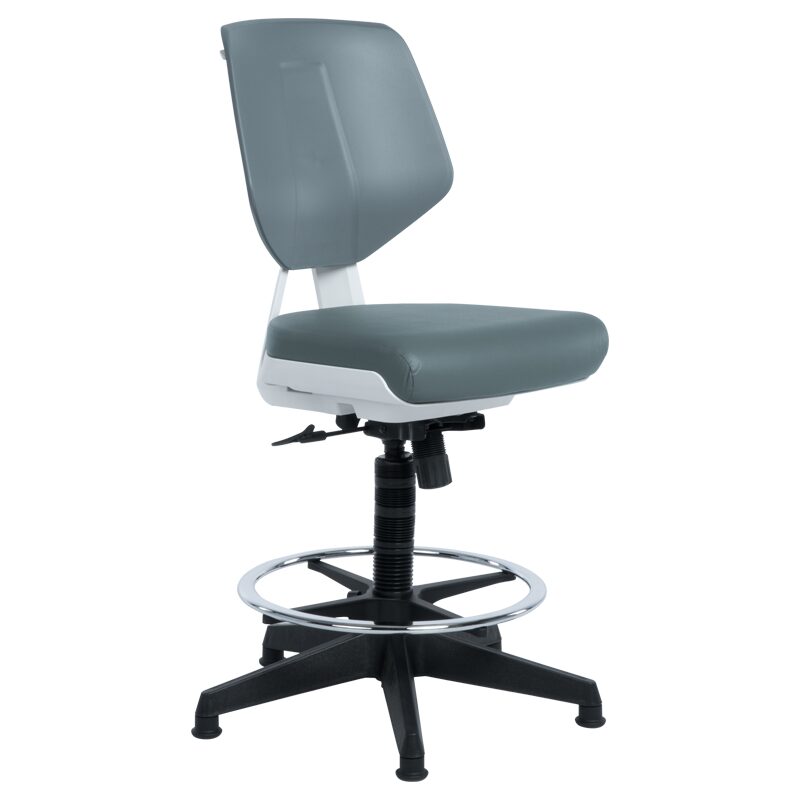 Работен офис стол LAB – сив AS