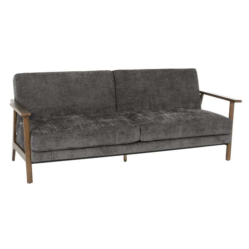 Разтегателен диван – тройка UVIRA – сив