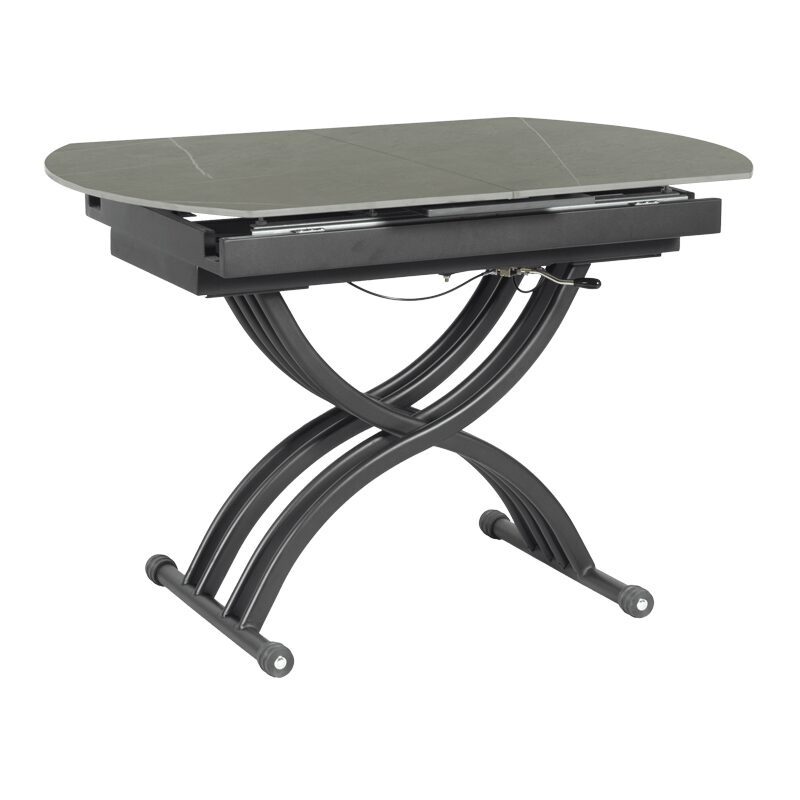 Разтегателна маса с повдигащ механизъм LESKO – сива