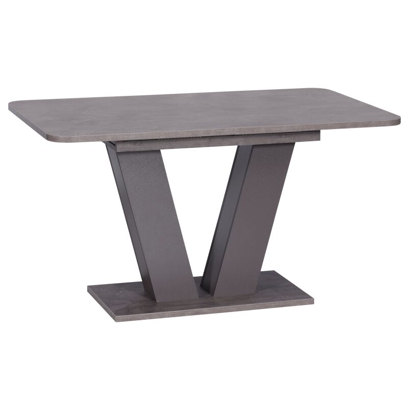 Разтегателна трапезна маса ALARA – тъмносива