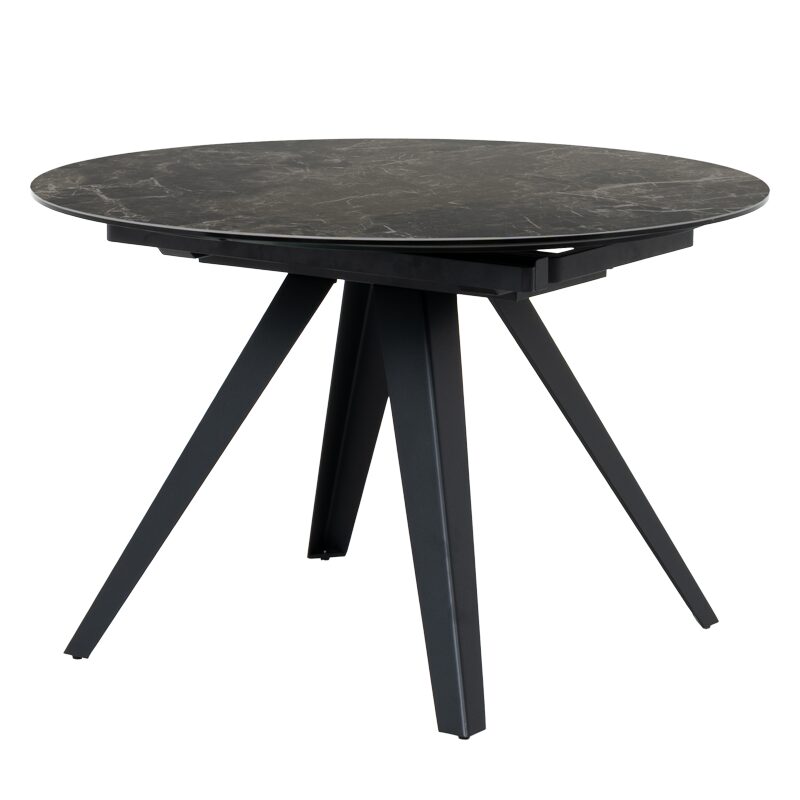 Разтегателна трапезна маса BOLKOW – кафява