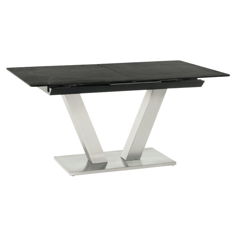 Разтегателна трапезна маса DUKLA – черна