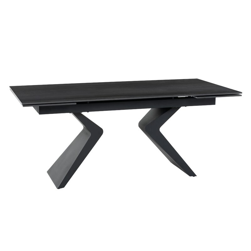 Разтегателна трапезна маса GUAMA – черна