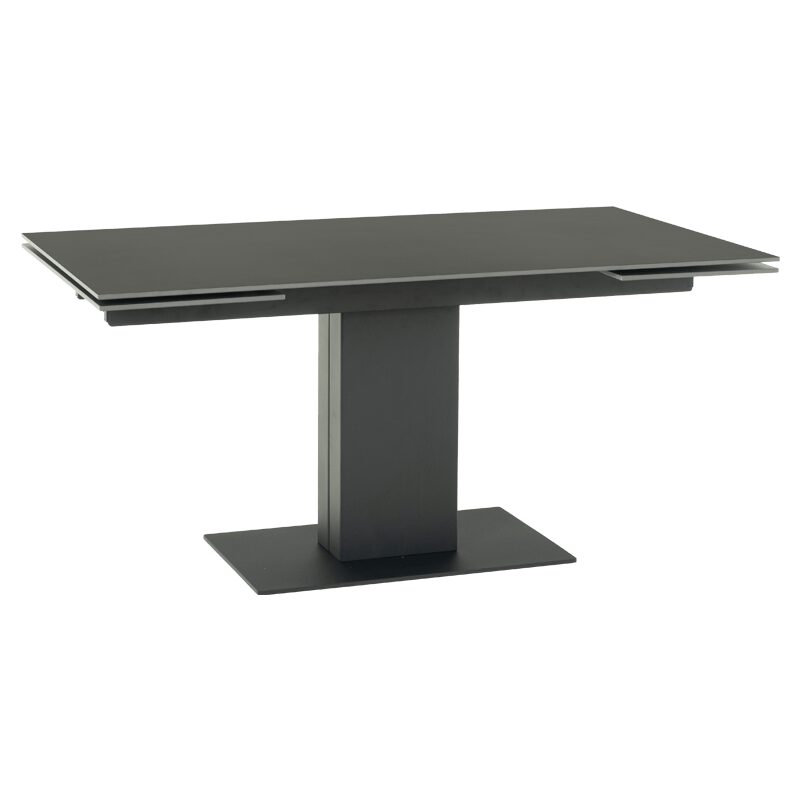 Разтегателна трапезна маса JURATA – черна