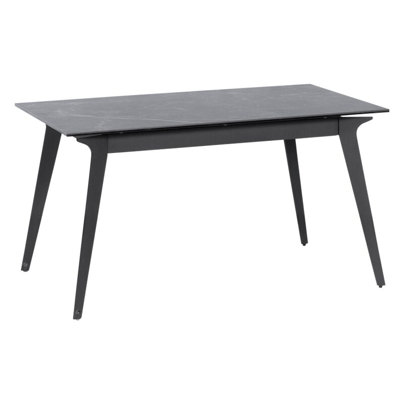 Разтегателна трапезна маса LAGOW – черна