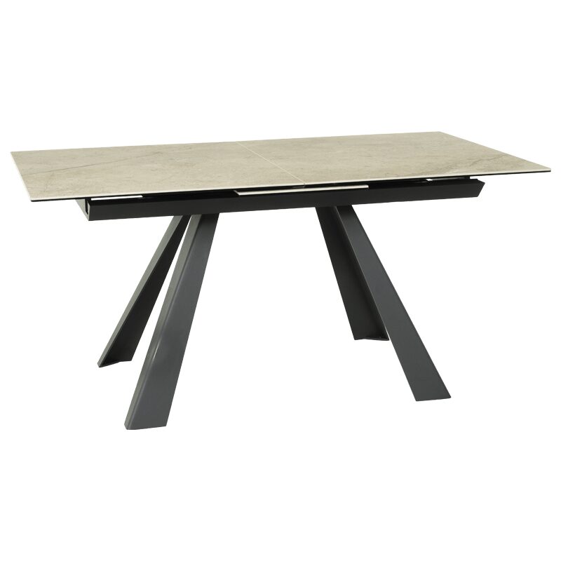 Разтегателна трапезна маса LASK – сива