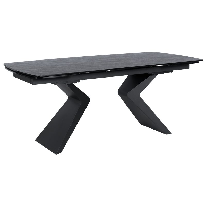 Разтегателна трапезна маса MARIPA – черна