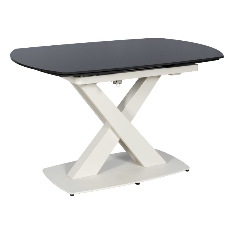 Разтегателна трапезна маса MATEO – черна