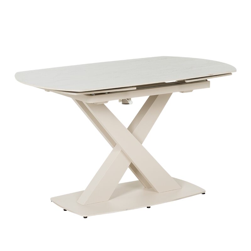 Разтегателна трапезна маса MATEO – крем