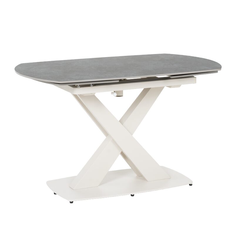 Разтегателна трапезна маса MATEO – сива