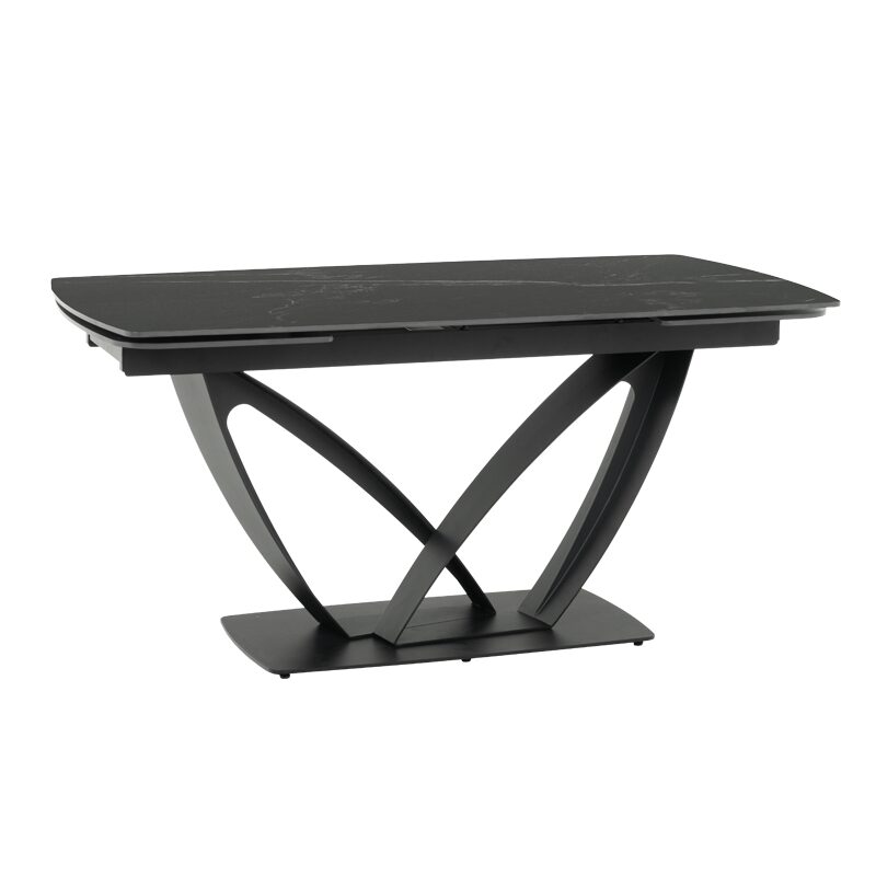 Разтегателна трапезна маса TORUN – черна