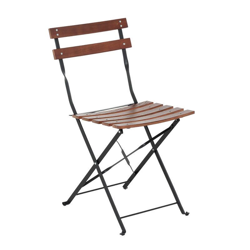 Сгъваем кетъринг стол GOMBE – орех