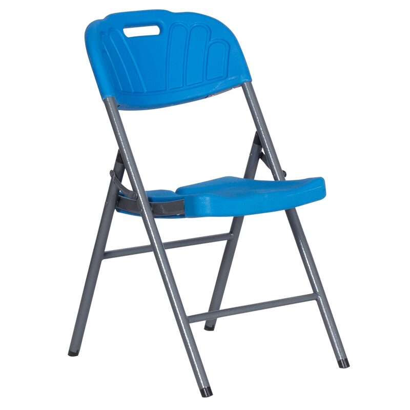 Сгъваем кетъринг стол 9936 – син