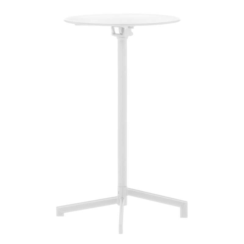 Сгъваема кетъринг бар маса BIDA – бяла