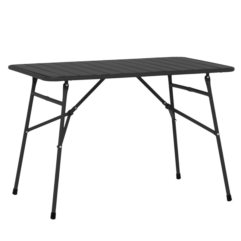 Сгъваема кетъринг маса KANO – черна