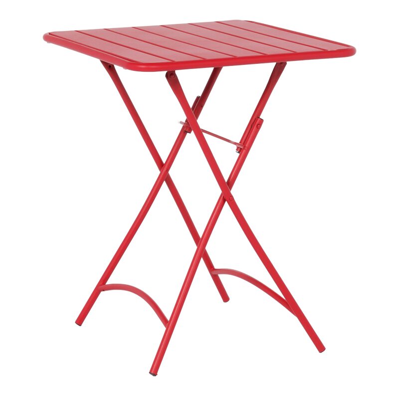 Сгъваема кетъринг маса OKENE – червена
