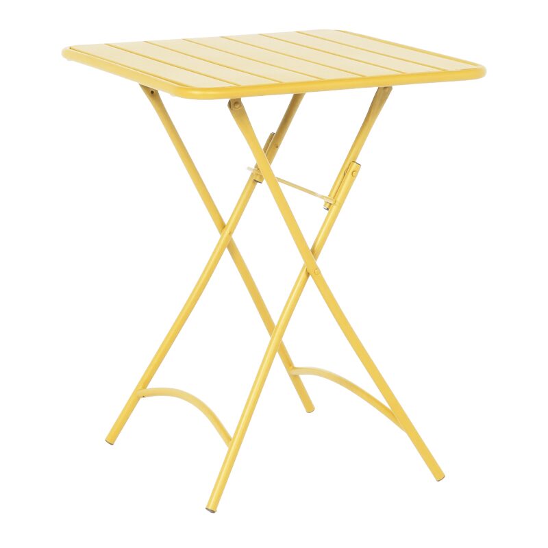 Сгъваема кетъринг маса OKENE – жълта
