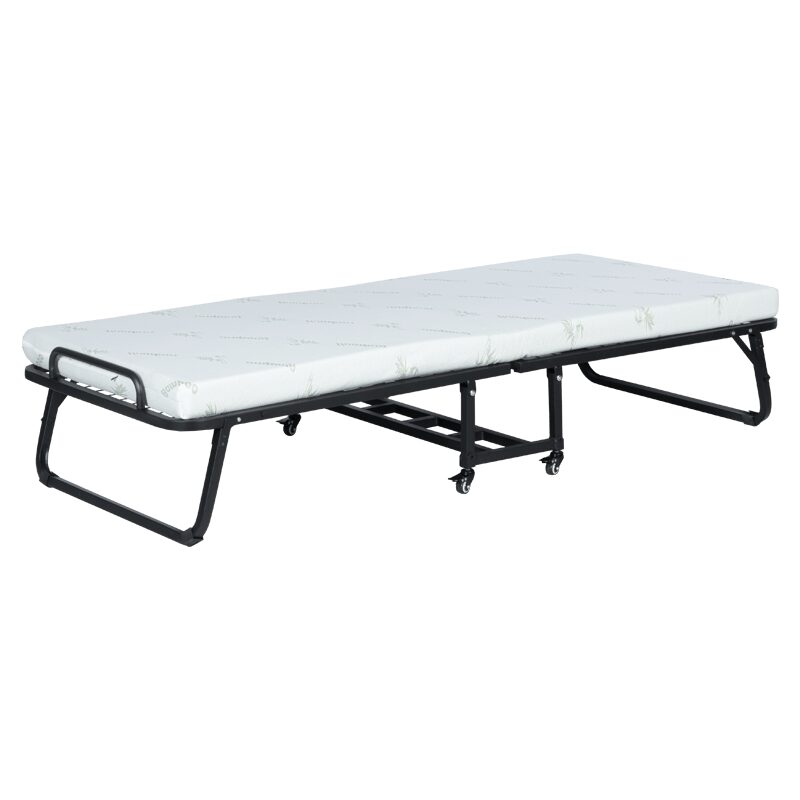 Сгъваемо походно легло – черно