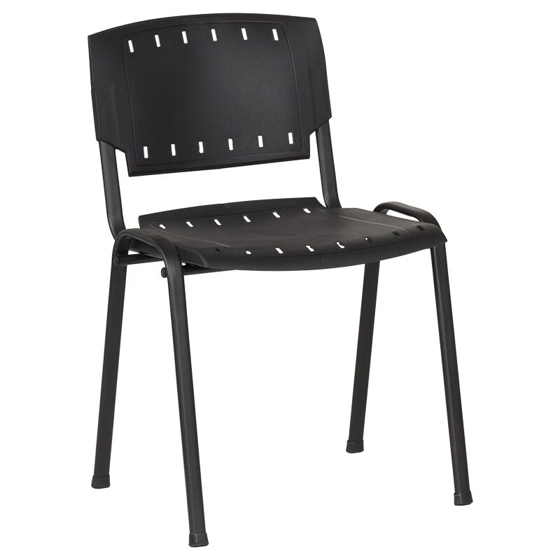 Посетителски стол Prizma – черен