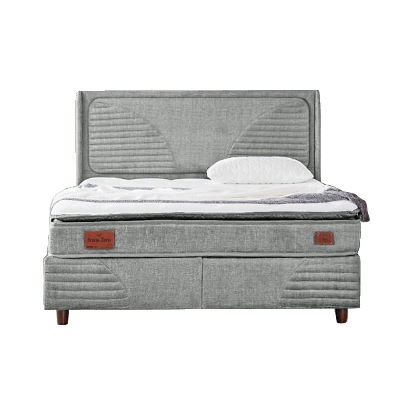 Тапицирана спалня с матрак STRESS ZERO 180 х 200 – бежов 19