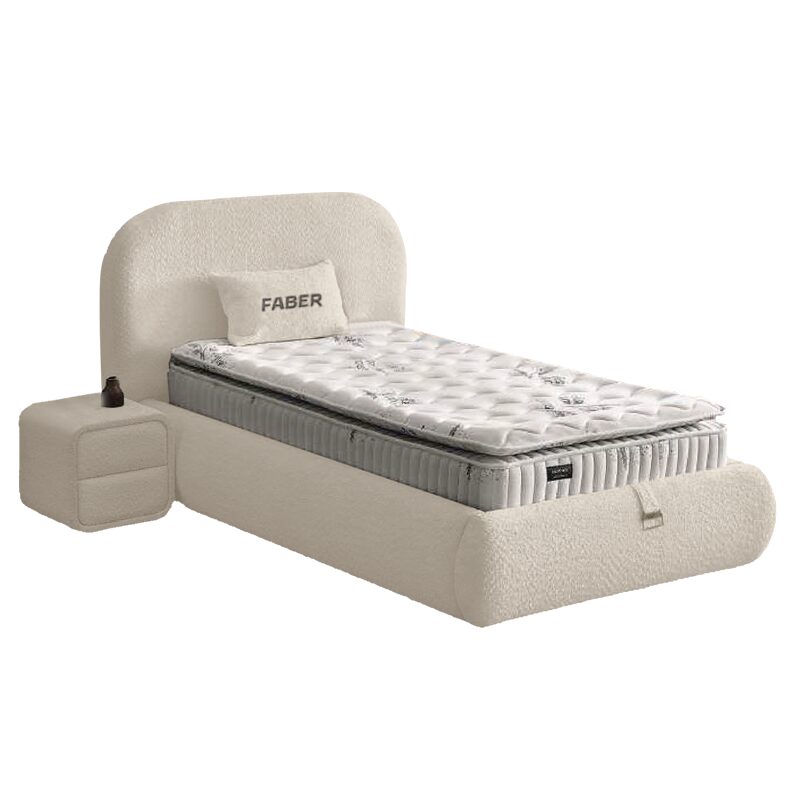 Тапицирано легло с матрак FABER 90 х 200 – лате 06