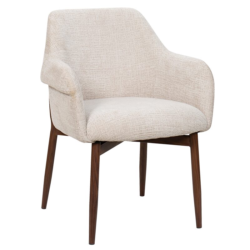 Трапезен стол BOLO – бежов 6 WAL