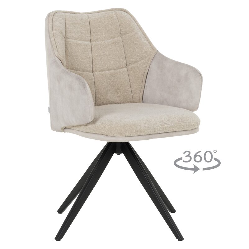 Трапезен стол BORDON – крем R 28