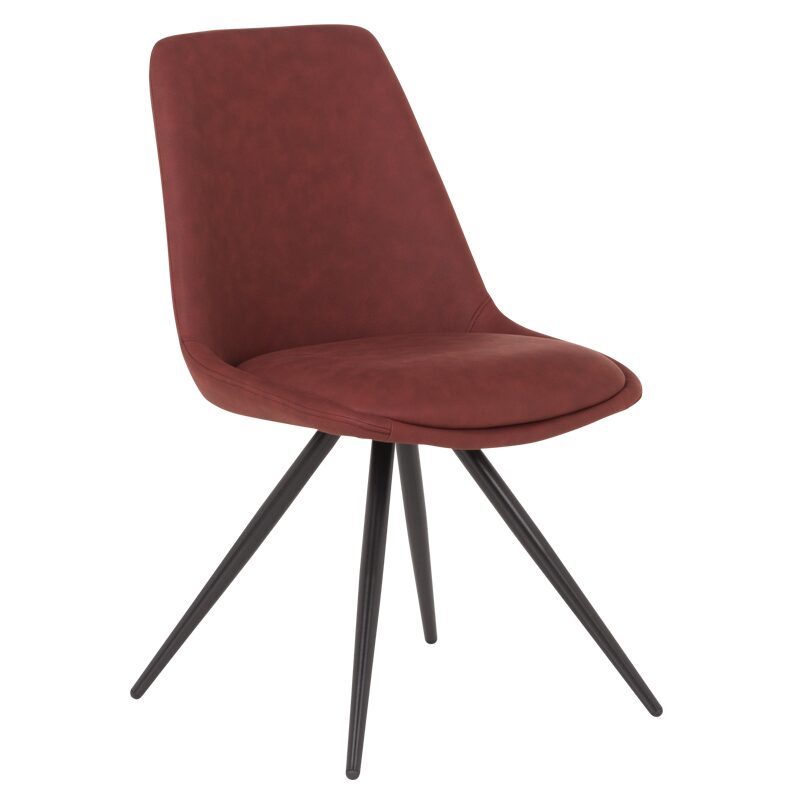 Трапезен стол CAMDEN – червен SF 2