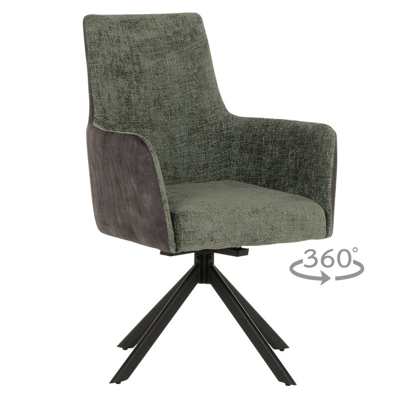 Трапезен стол CAPRI – зелен