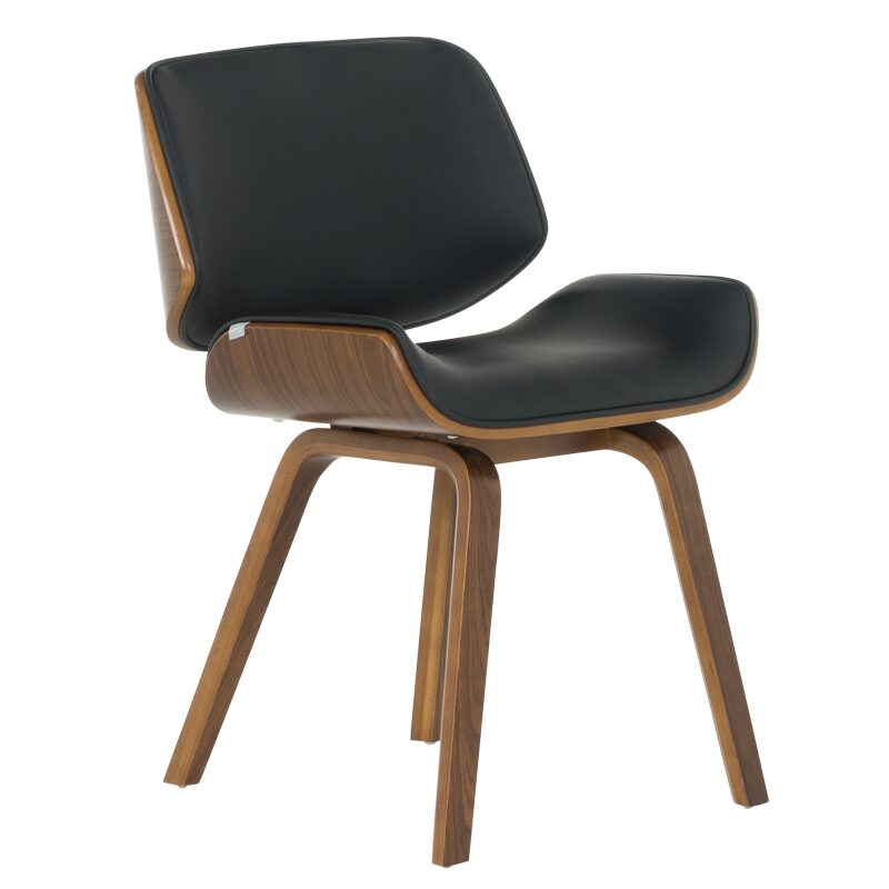 Трапезен стол 9976 – орех-черен