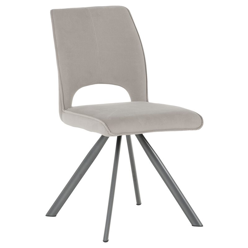 Трапезен стол CRAVEN 2 – светлосив MJ 3