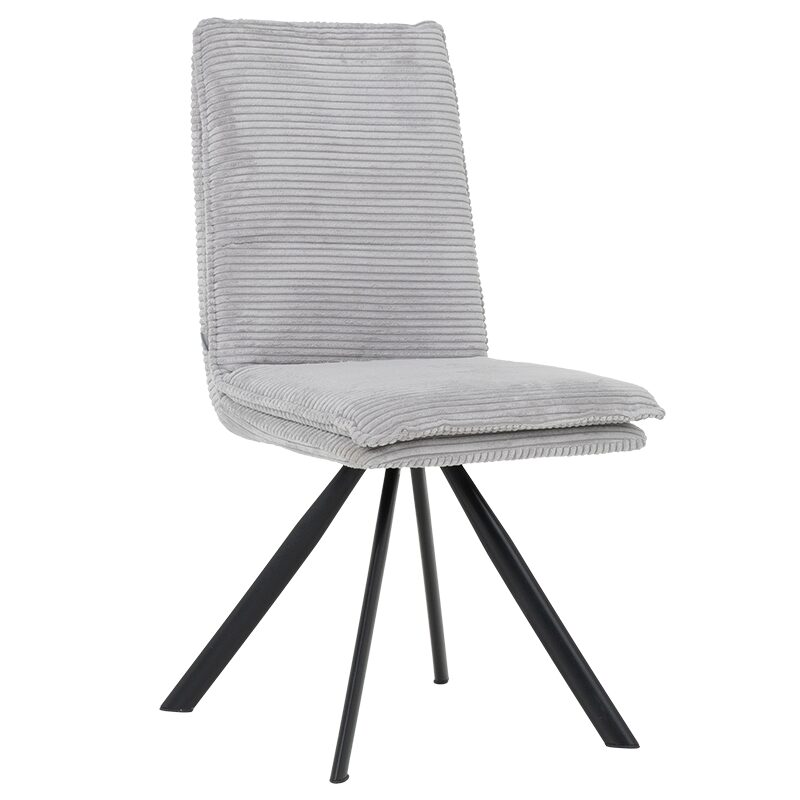 Трапезен стол ELY N – сив 86 N