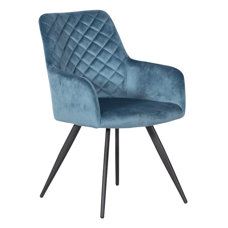 Трапезен стол ETON – син BF 2