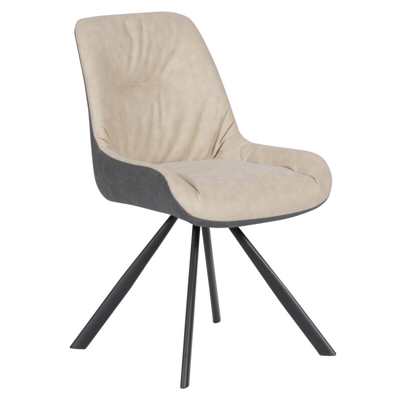 Трапезен стол FROME – крем SF 2