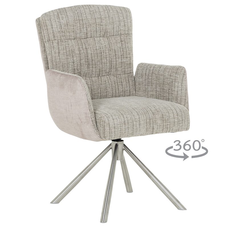 Трапезен стол KEILA – бежов